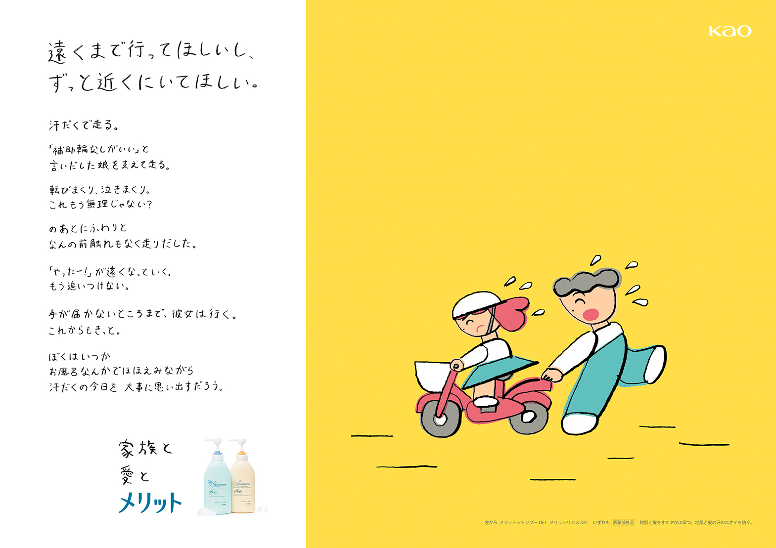 メリット シャンプー・コンディショナー | Works | J.C.SPARK (株式会社ジェ・シー・スパーク)