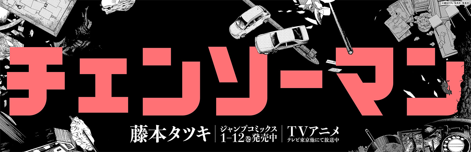 『チェンソーマン』12巻発売告知